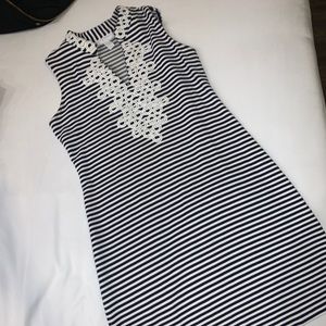 Charter Club - Striped Petite Dress